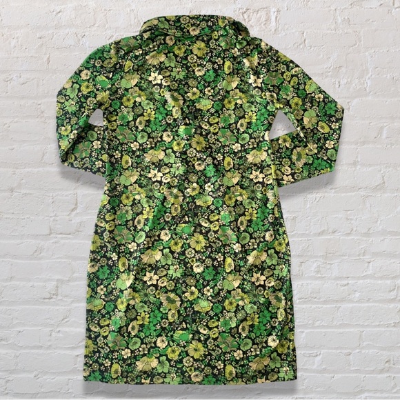 Zara Retro Floral Mini Dress - Picture 2 of 5